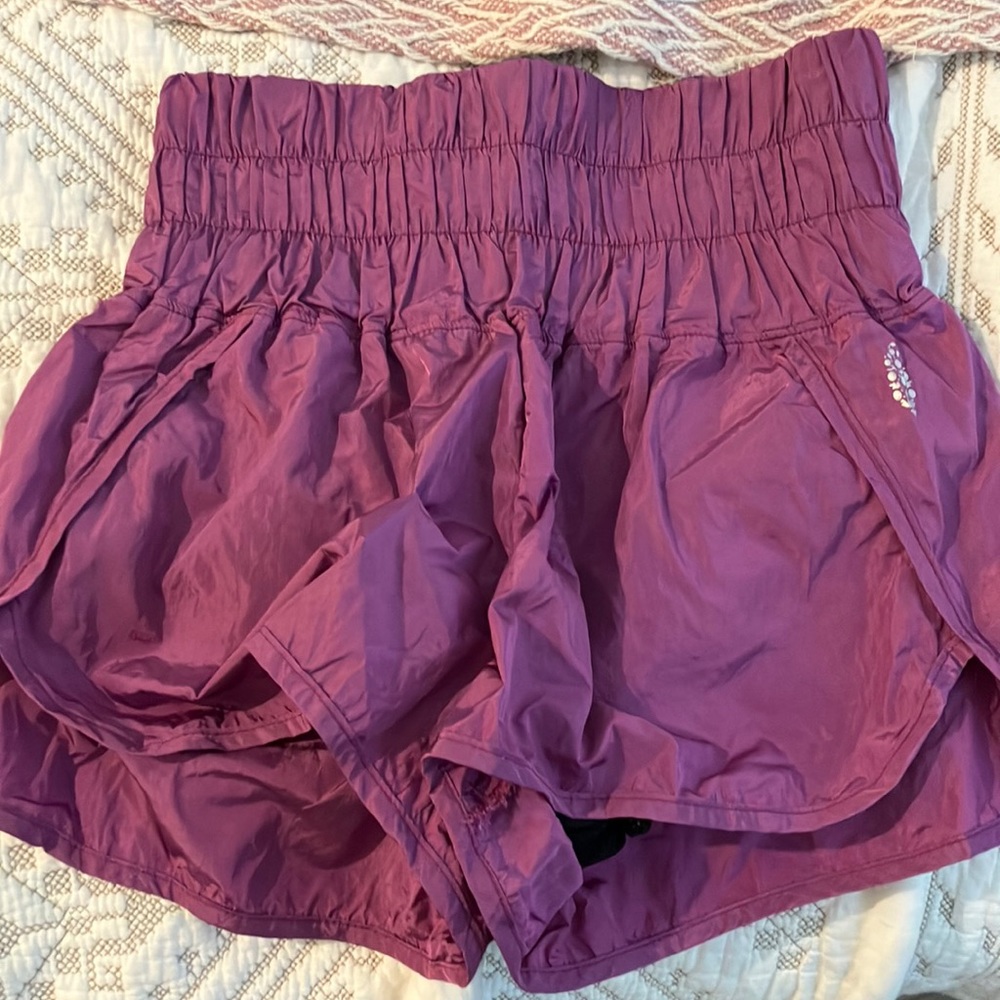 Free people FP movement the way home shorts size xs in love potion (purple)